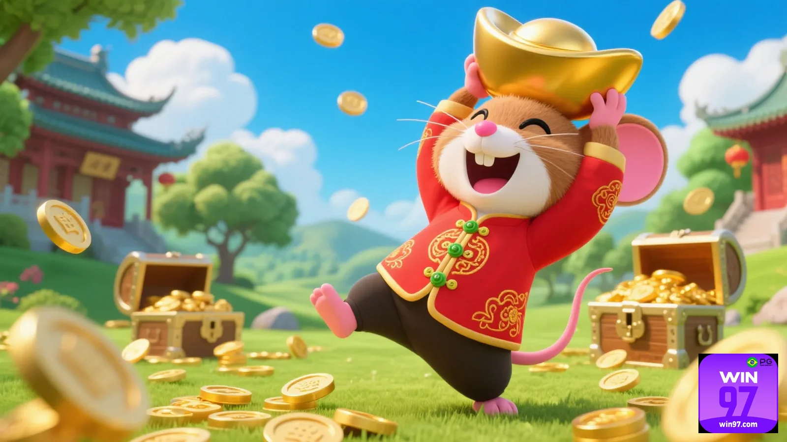 Jogadores se divertindo - win97